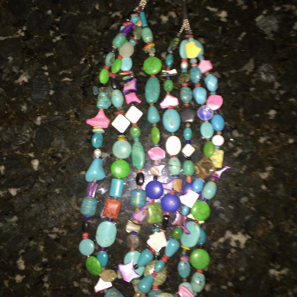 Genuine Native American Beaded Necklace